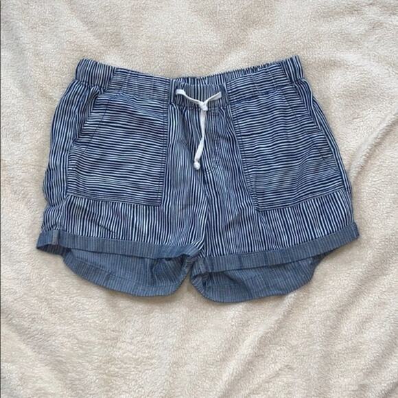 Miami Nautical Striped Drawstring Waist Shorts | Sz S - Picture 2 of 5